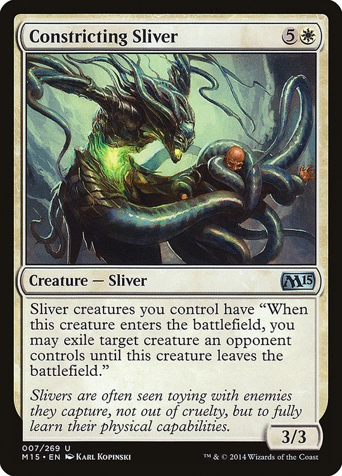 Constricting Sliver (7) (Magic 2015 (M15))