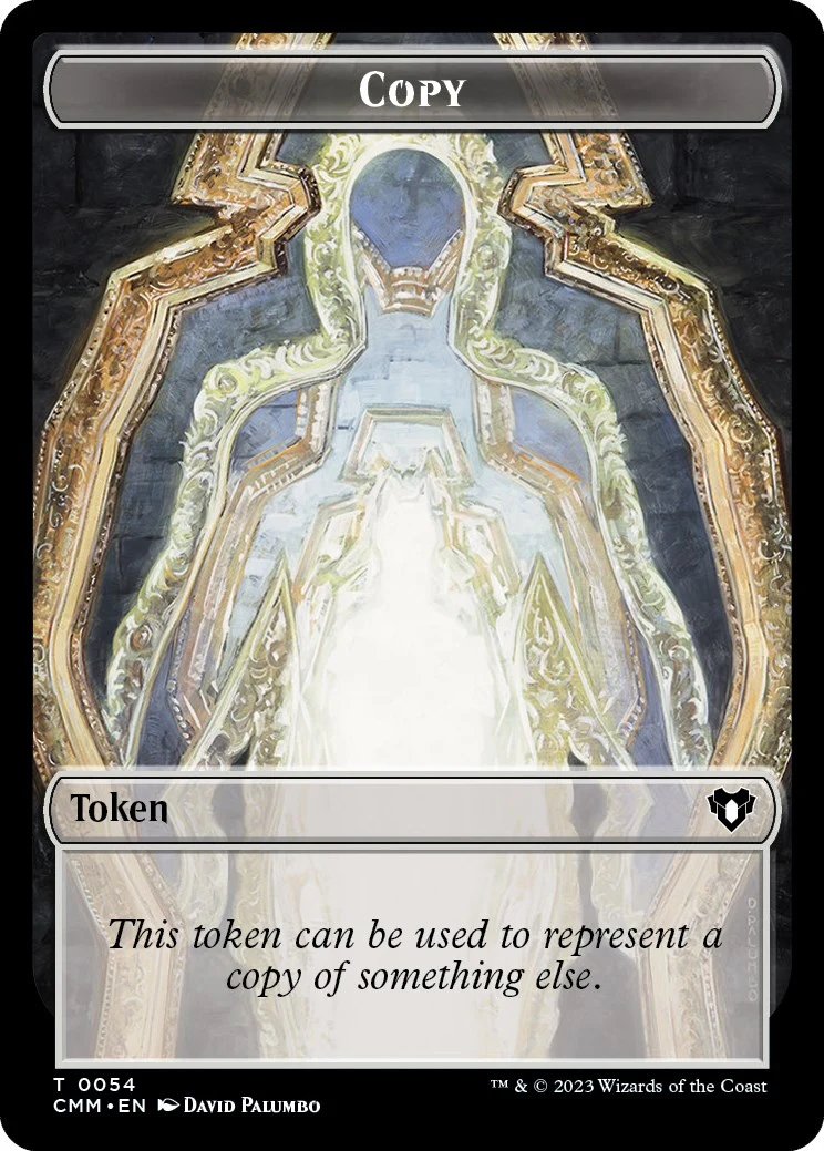 Copy (0054) // Human Soldier Double-Sided Token (54 // 6) (Commander Masters)