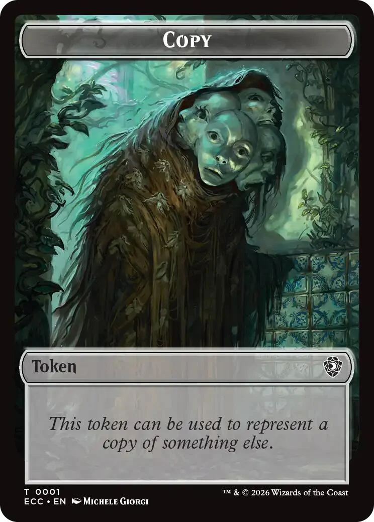 Copy // Elemental (0010) Double-Sided Token (1 // 10) (Lorwyn Eclipsed)