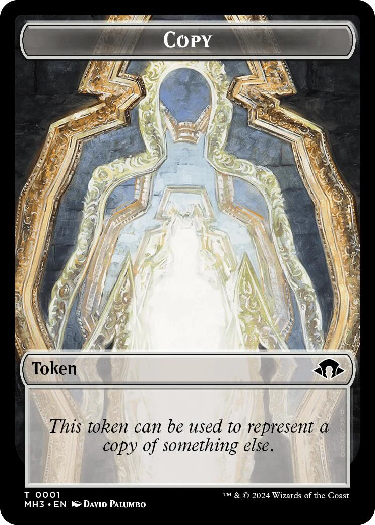 Copy (Ripple Foil) // Eldrazi Angel Double-Sided Token (1 // 2)
