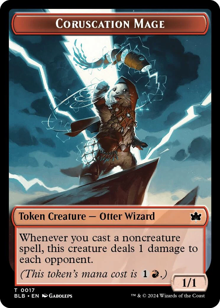 Coruscation Mage Token (17)