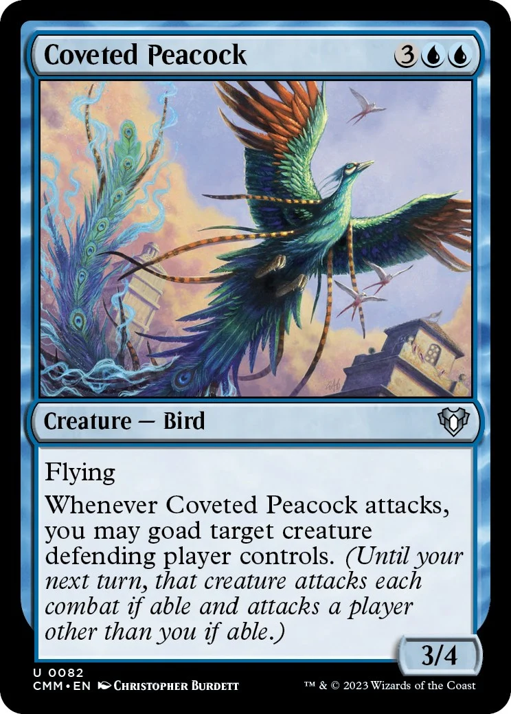 Coveted Peacock (82) (Commander Masters)