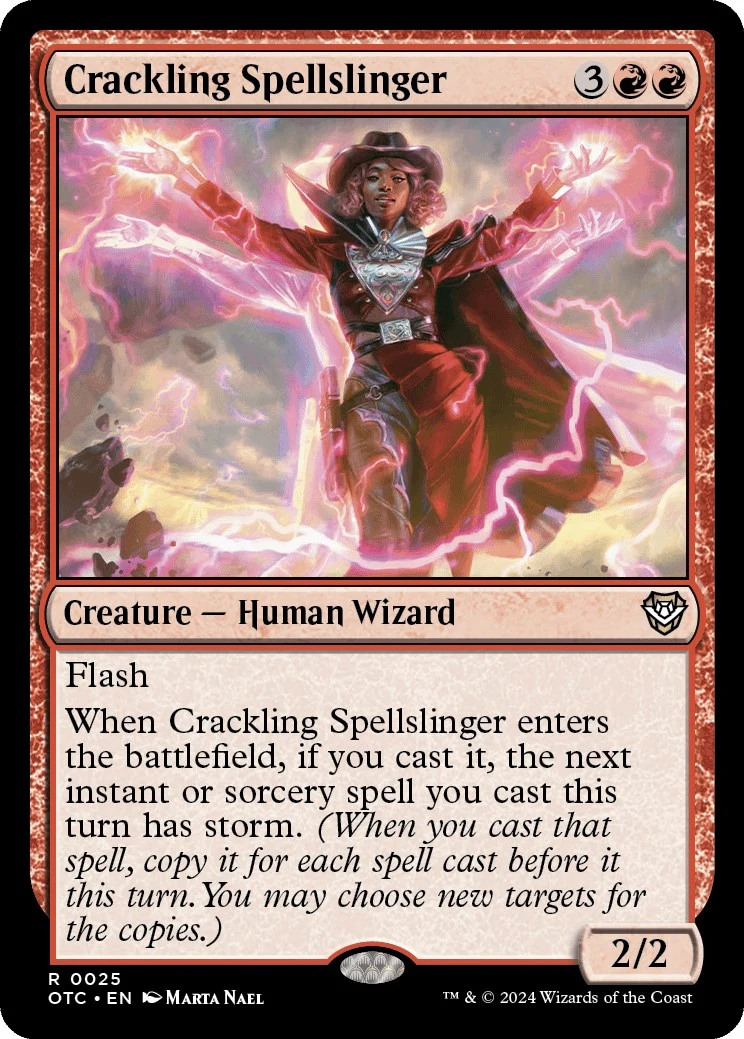 Crackling Spellslinger (25)