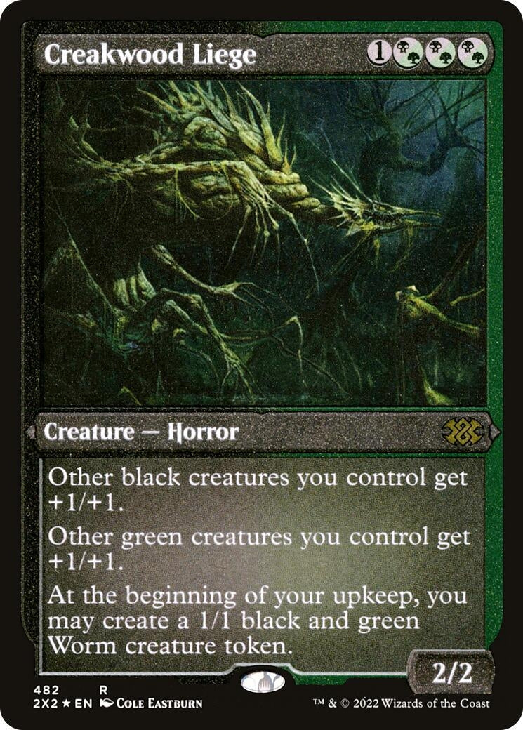 Creakwood Liege (Foil Etched) (482)