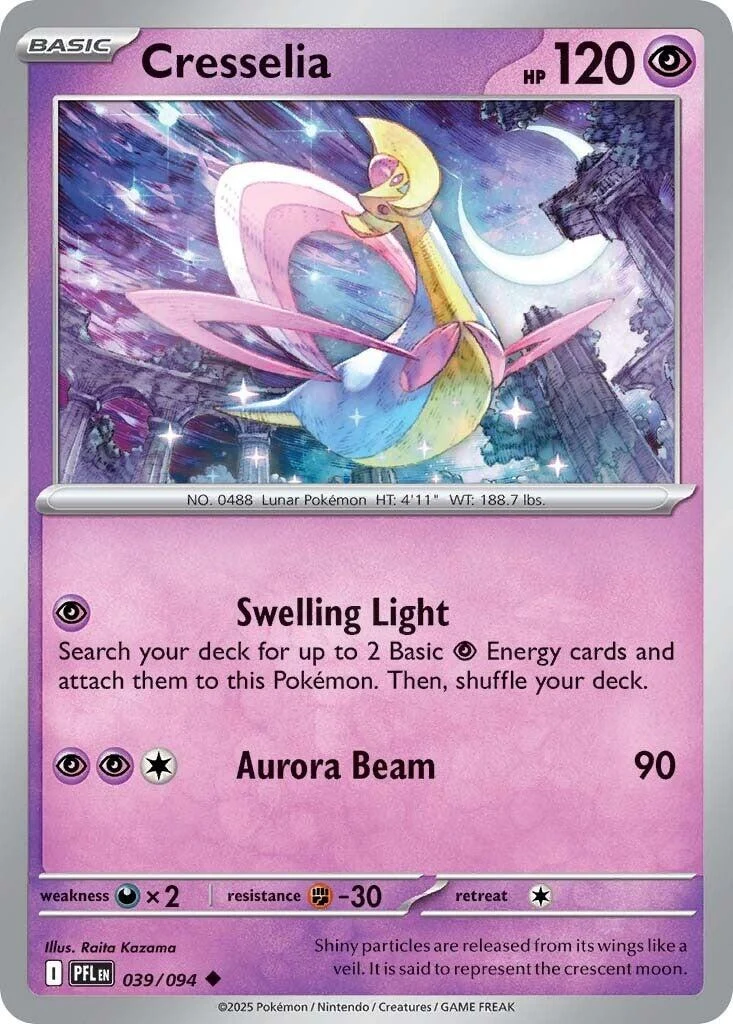 Cresselia (039/094) (ME02: Phantasmal Flames)