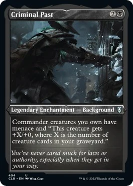 Criminal Past (Foil Etched) (494)