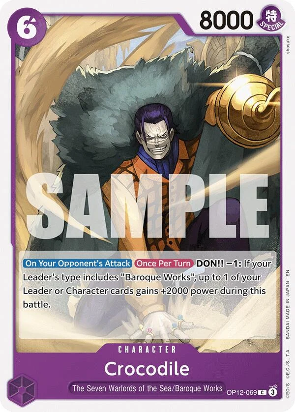 Crocodile (OP12-069) (Legacy of the Master)