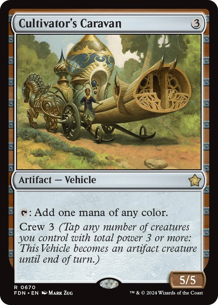 Cultivator's Caravan (670) (Foundations)