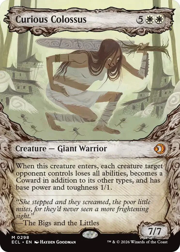 Curious Colossus (Showcase) (298) (Lorwyn Eclipsed)
