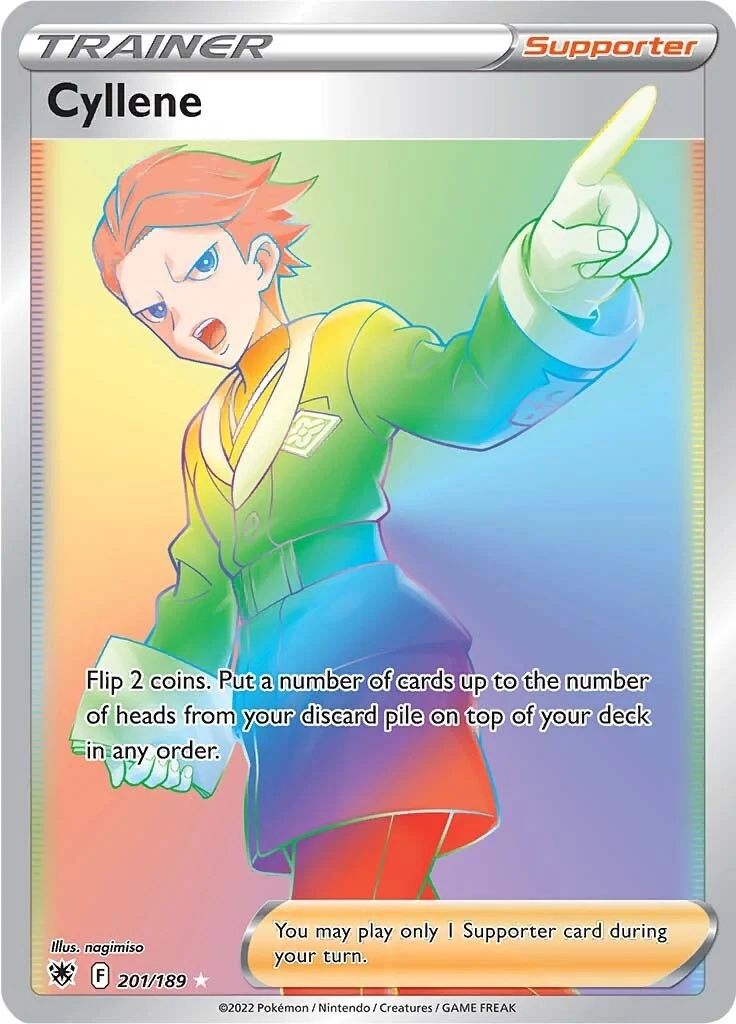 Cyllene (Secret) (201/189) (SWSH10: Astral Radiance)