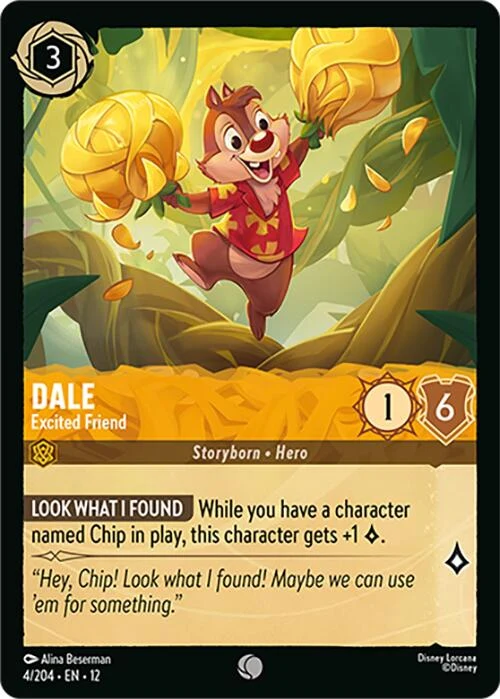 Dale - Excited Friend (4/204) (Wilds Unknown)