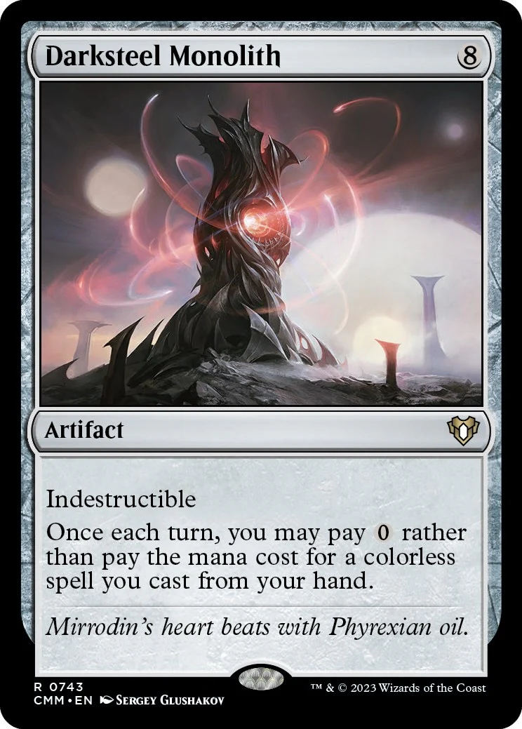 Darksteel Monolith (743) (Commander Masters)