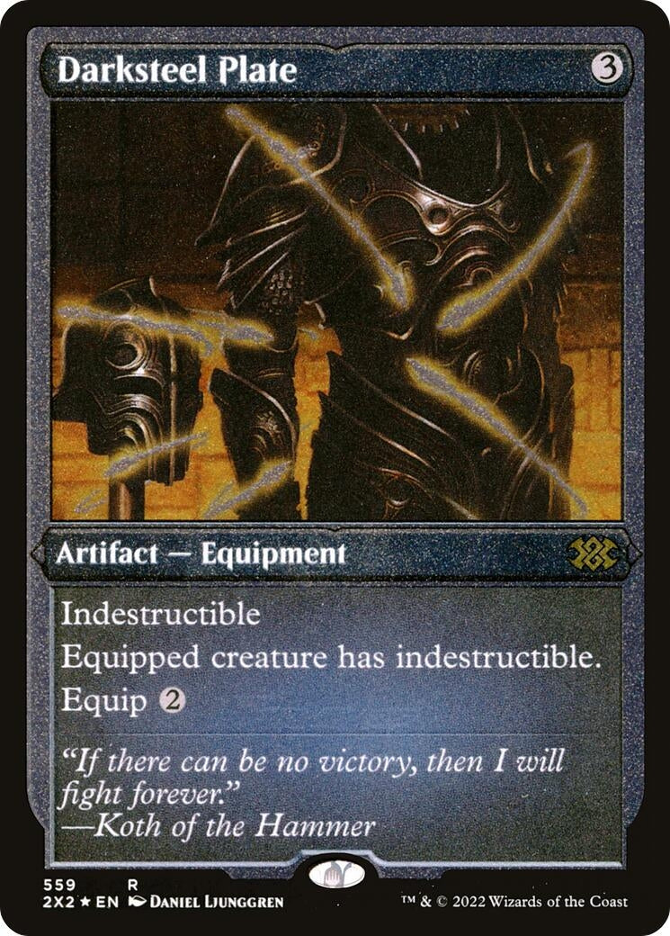 Darksteel Plate (Foil Etched) (559)