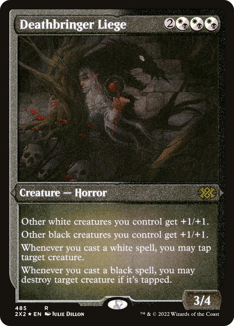 Deathbringer Liege (Foil Etched) (485)