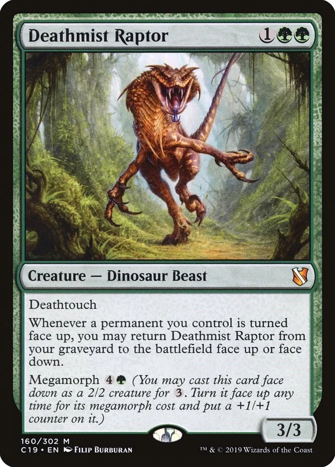 Deathmist Raptor (160) (Commander 2019)
