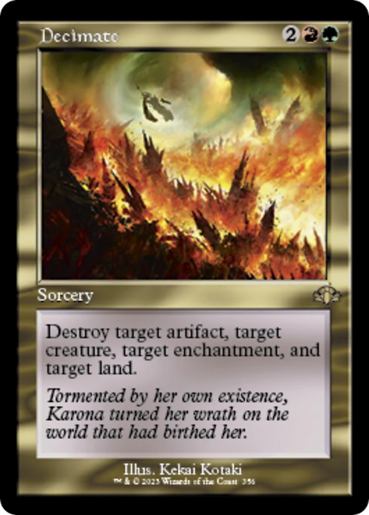 Decimate (Retro Frame) (356)