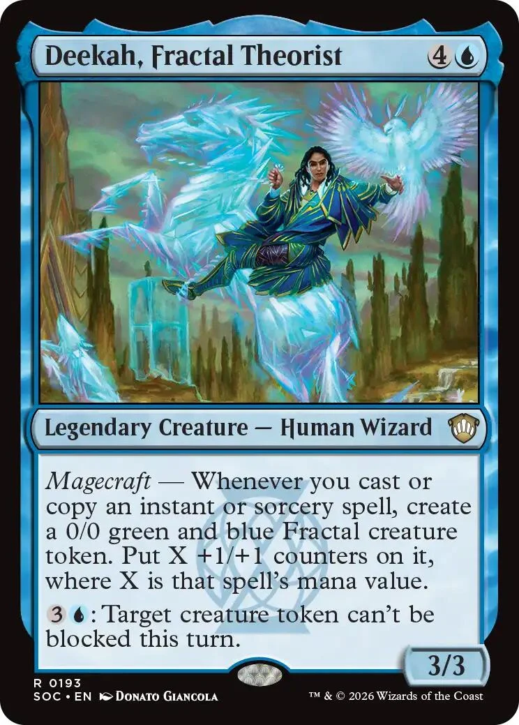 Deekah, Fractal Theorist (193) (Secrets of Strixhaven)