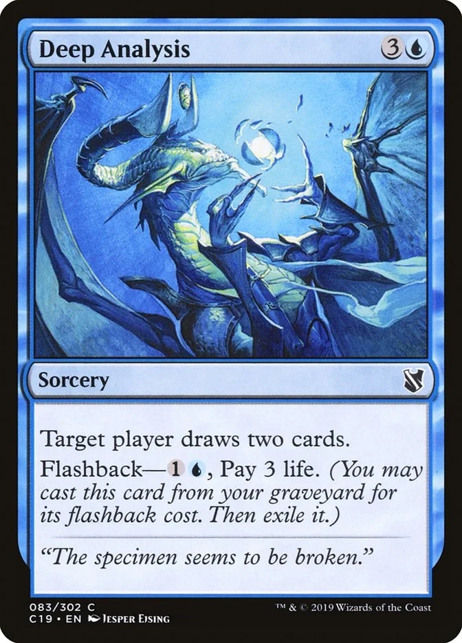 Deep Analysis (83) (Commander 2019)