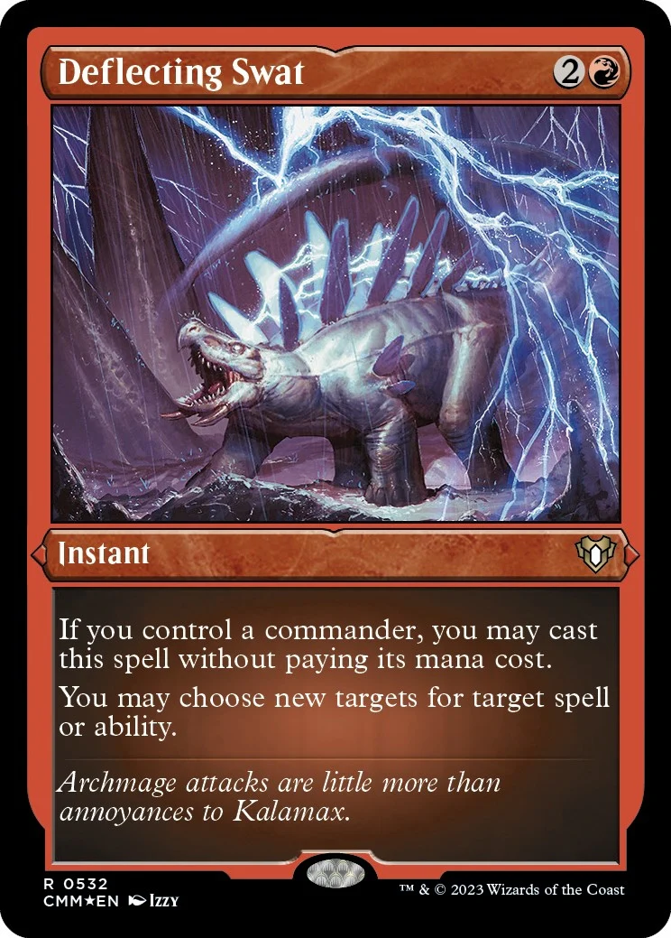 Deflecting Swat (Foil Etched) (532) (Commander Masters)