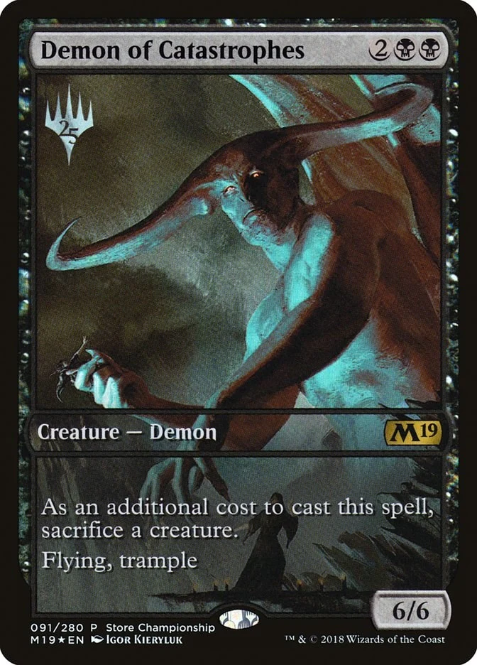 Demon of Catastrophes (91) (Game Day & Store Championship Promos)