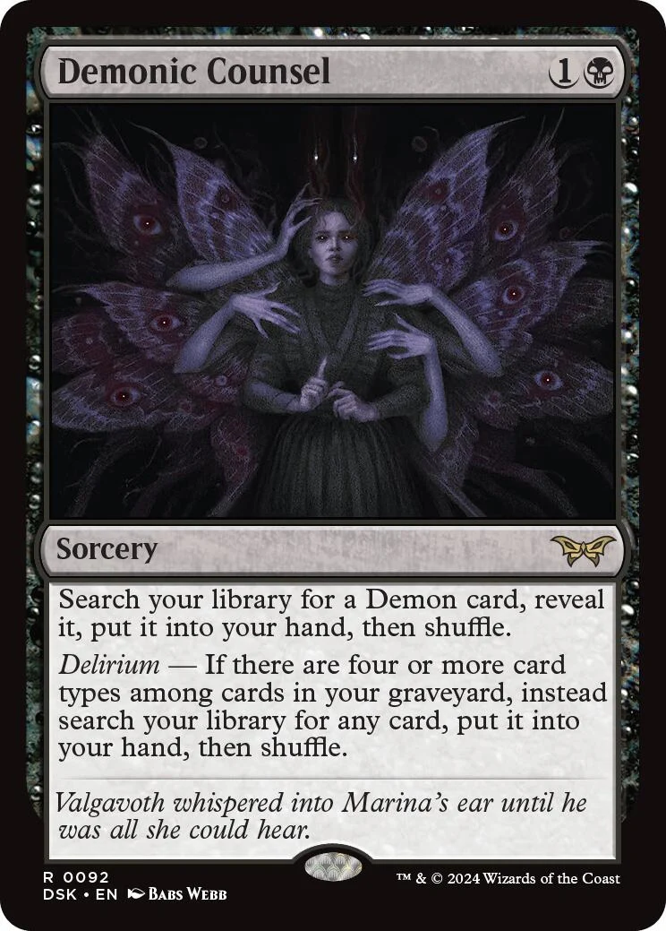 Demonic Counsel (92)
