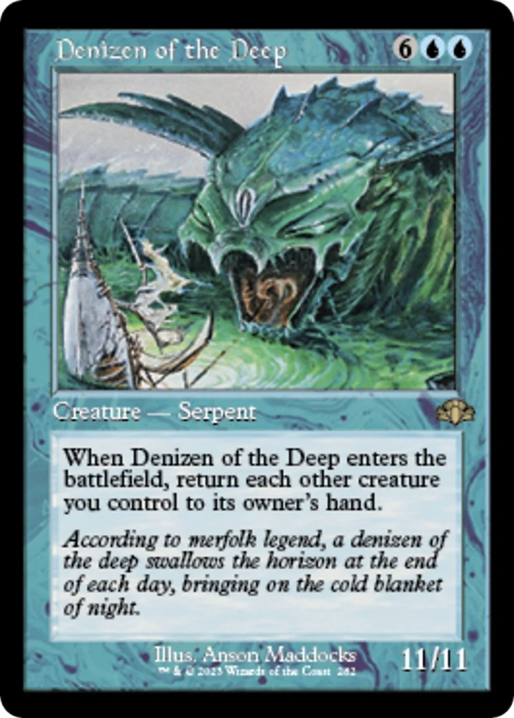 Denizen of the Deep (Retro Frame) (282)