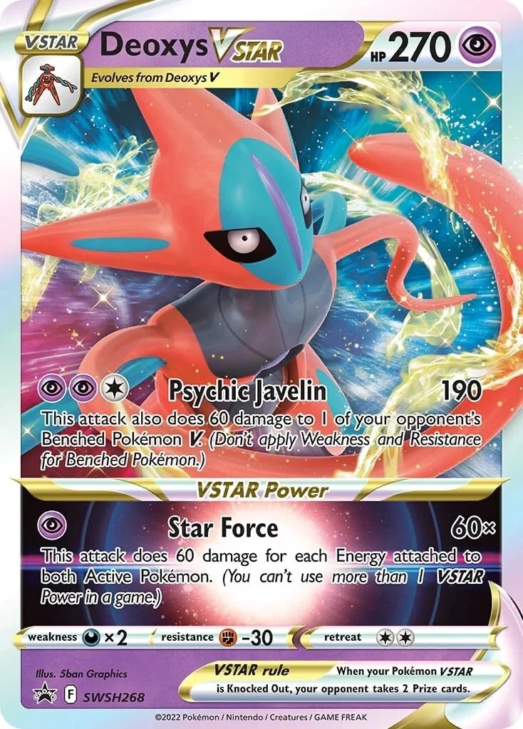 Deoxys VSTAR - SWSH268 (SWSH268) (SWSH: Sword & Shield Promo Cards)