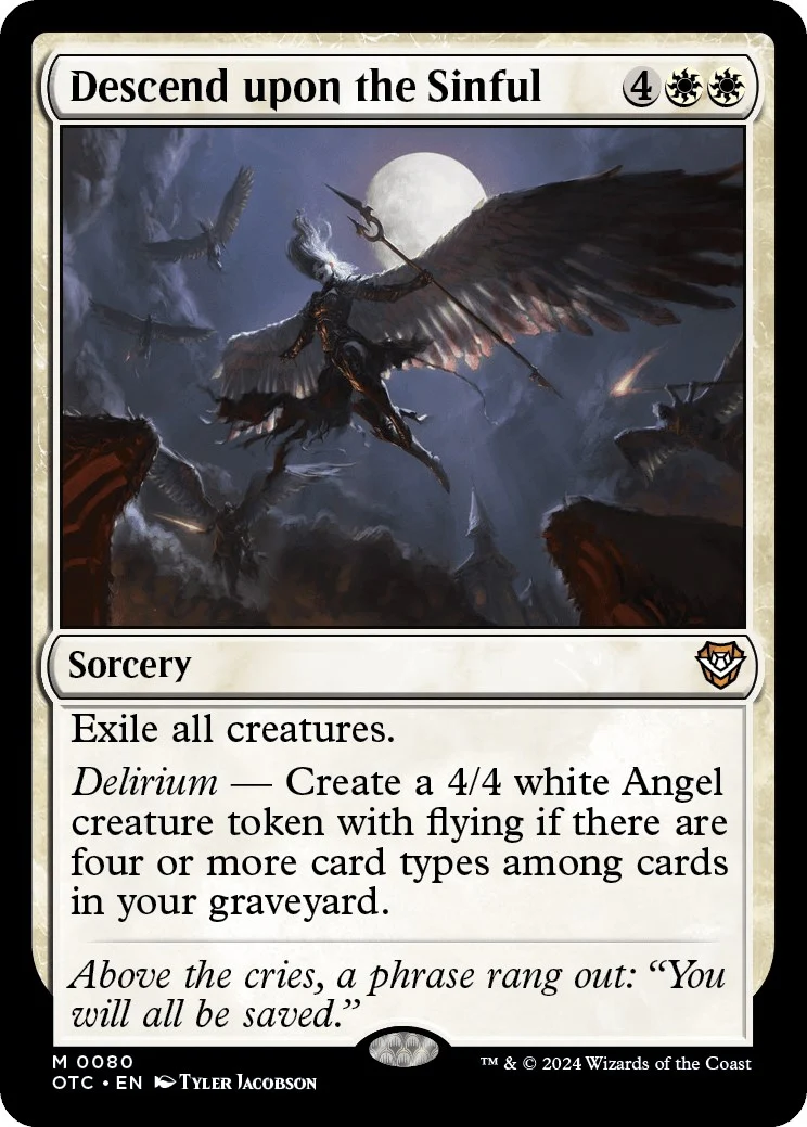 Descend upon the Sinful (80)