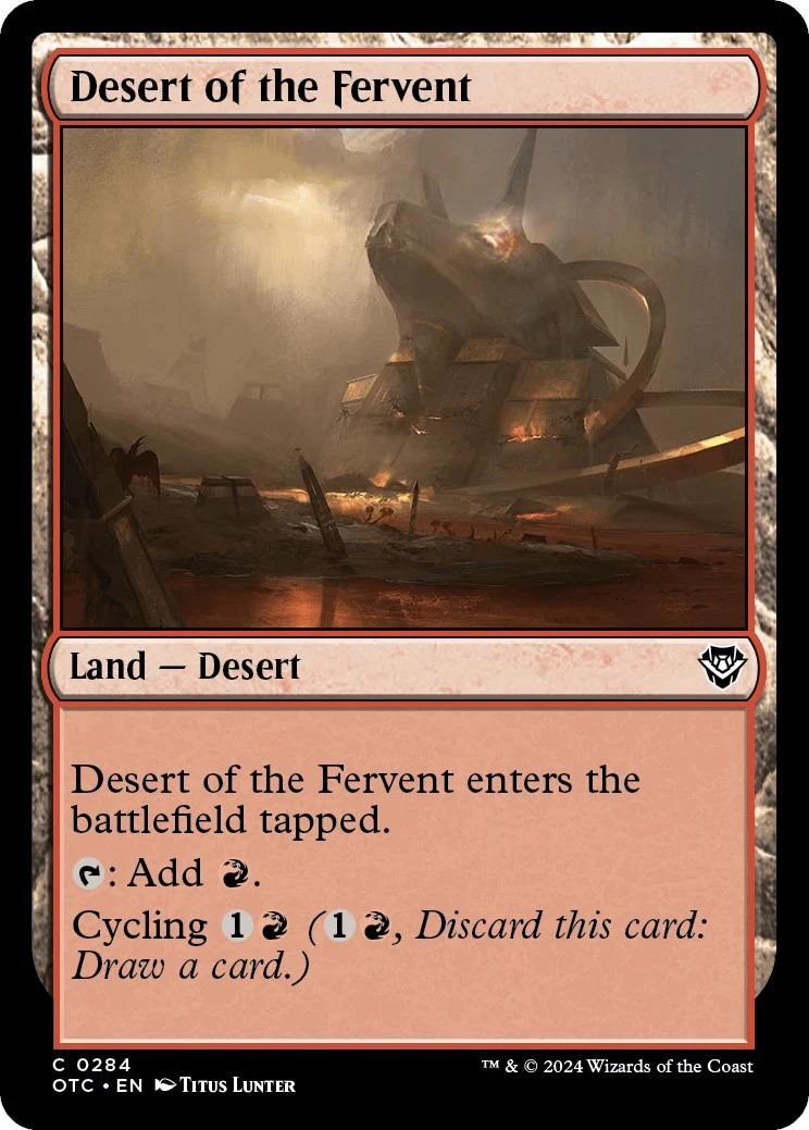 Desert of the Fervent (284)