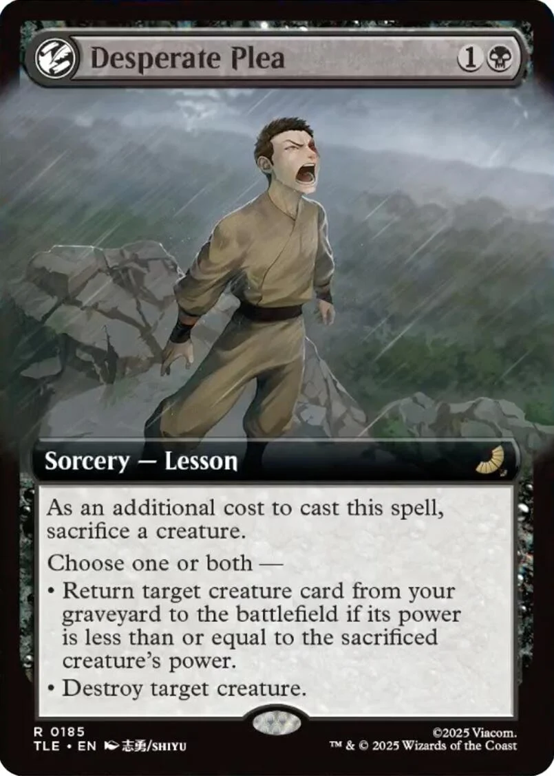 Desperate Plea (Extended Art) (185) (Avatar: The Last Airbender: Eternal-Legal)