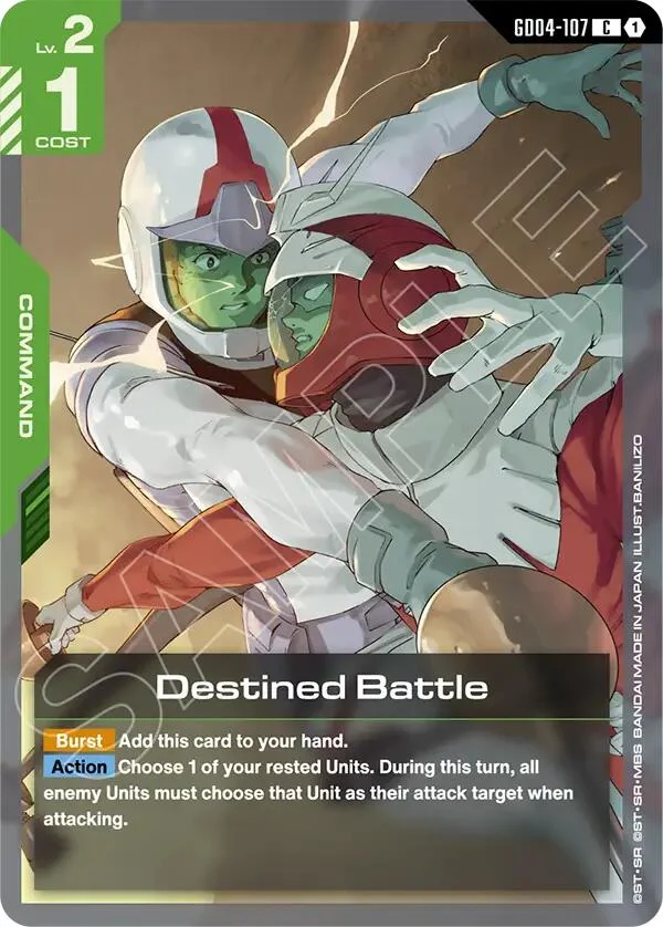 Destined Battle (GD04-107) (Phantom Aria)
