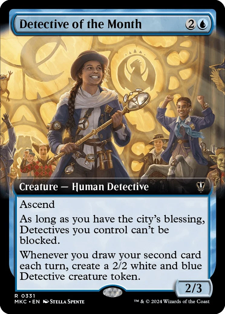 Detective of the Month (Extended Art) (331) (MKC)