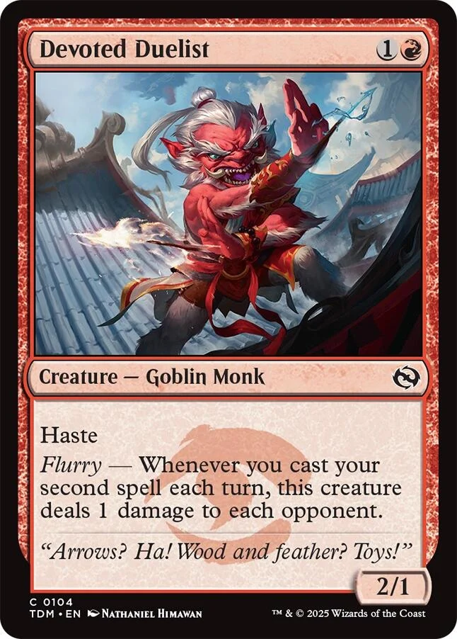 Devoted Duelist (104) (Tarkir: Dragonstorm)