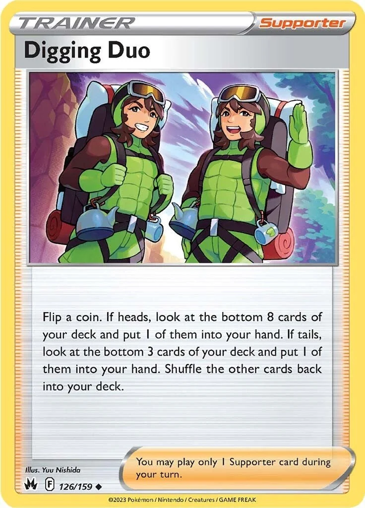 Digging Duo (126/159) (Crown Zenith)