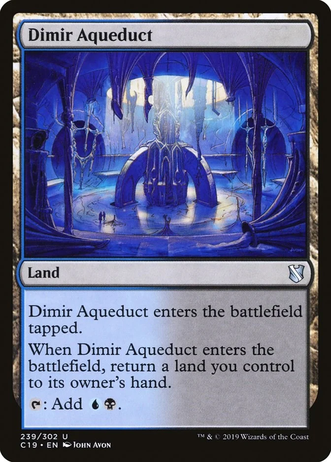 Dimir Aqueduct (239) (Commander 2019)