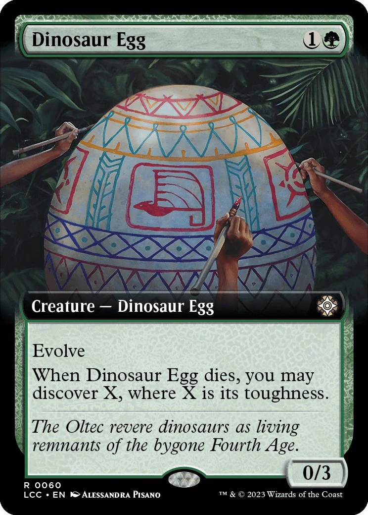 Dinosaur Egg (Extended Art) (60)