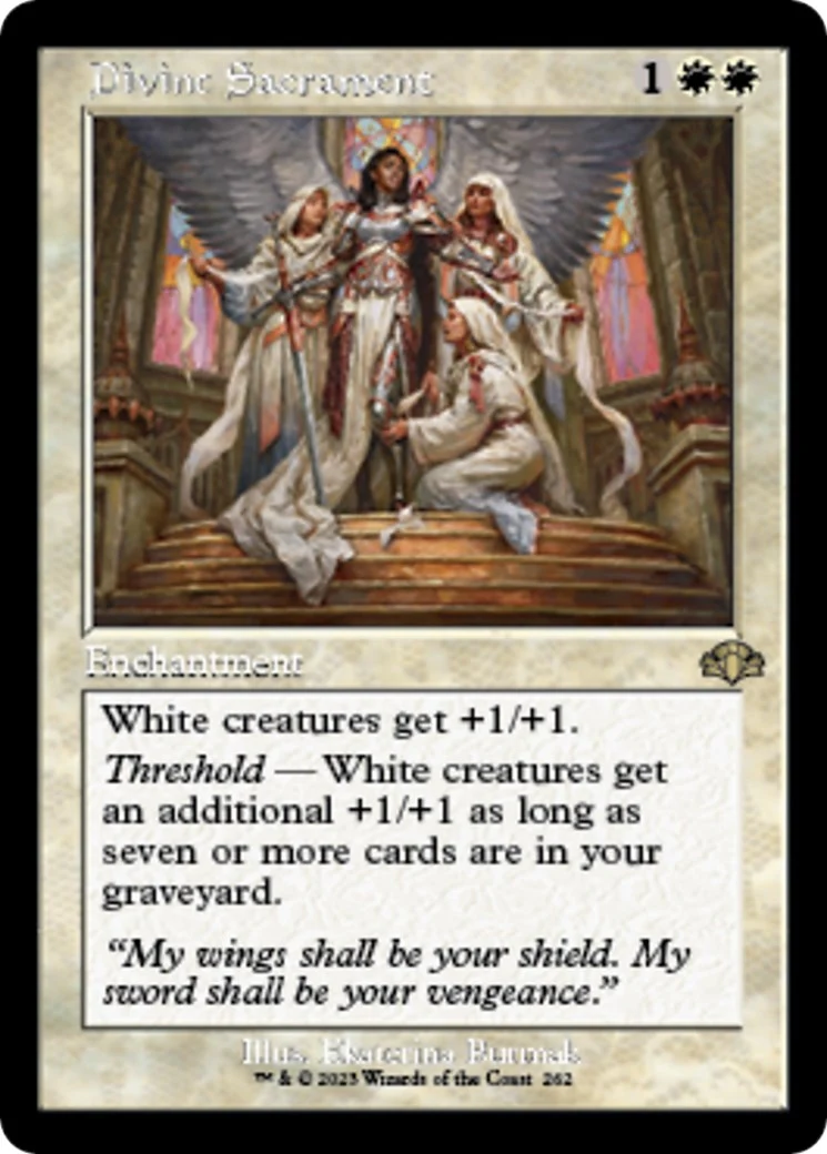 Divine Sacrament (Retro Frame) (262)