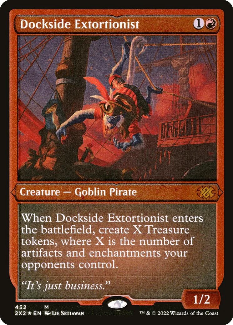 Dockside Extortionist (Foil Etched) (452)