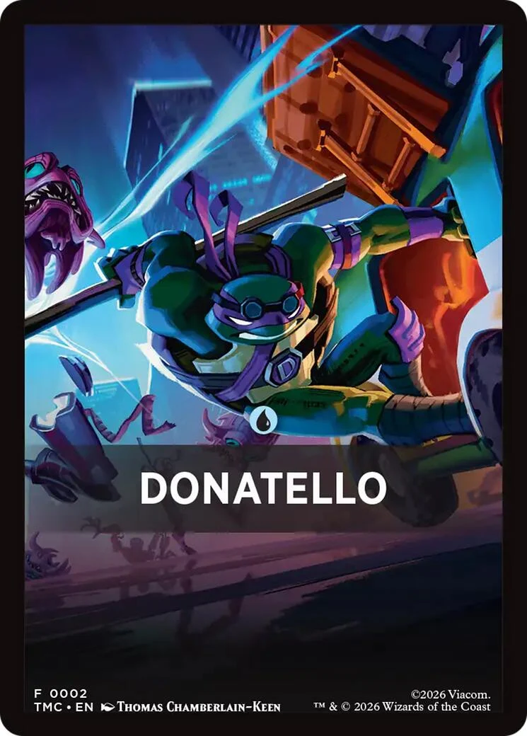 Donatello Theme Card (2) (Teenage Mutant Ninja Turtles)