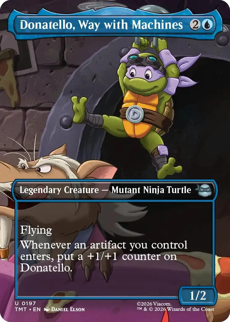 Donatello, Way with Machines (Borderless) (197) (Teenage Mutant Ninja Turtles)