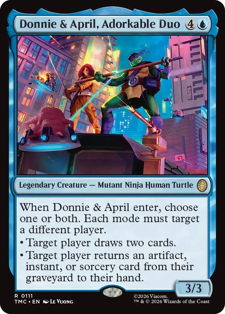 Donnie & April, Adorkable Duo (111) (Teenage Mutant Ninja Turtles)