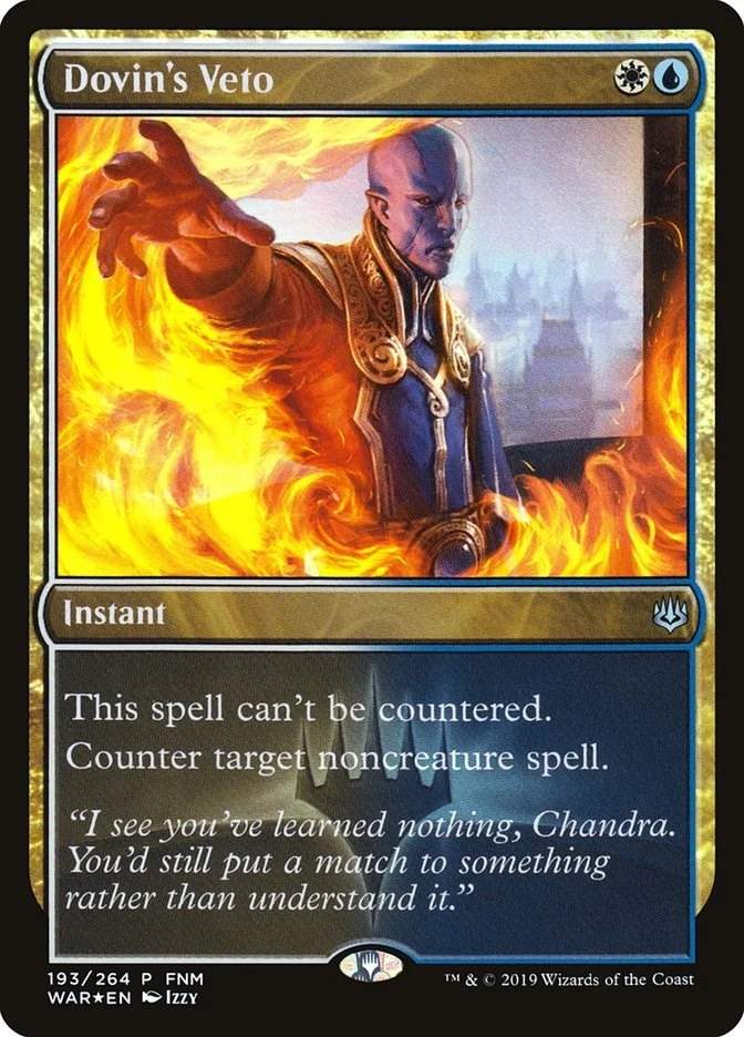 Dovin's Veto (193) (FNM Promos)