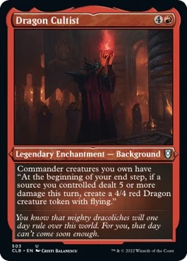 Dragon Cultist (Foil Etched) (503)