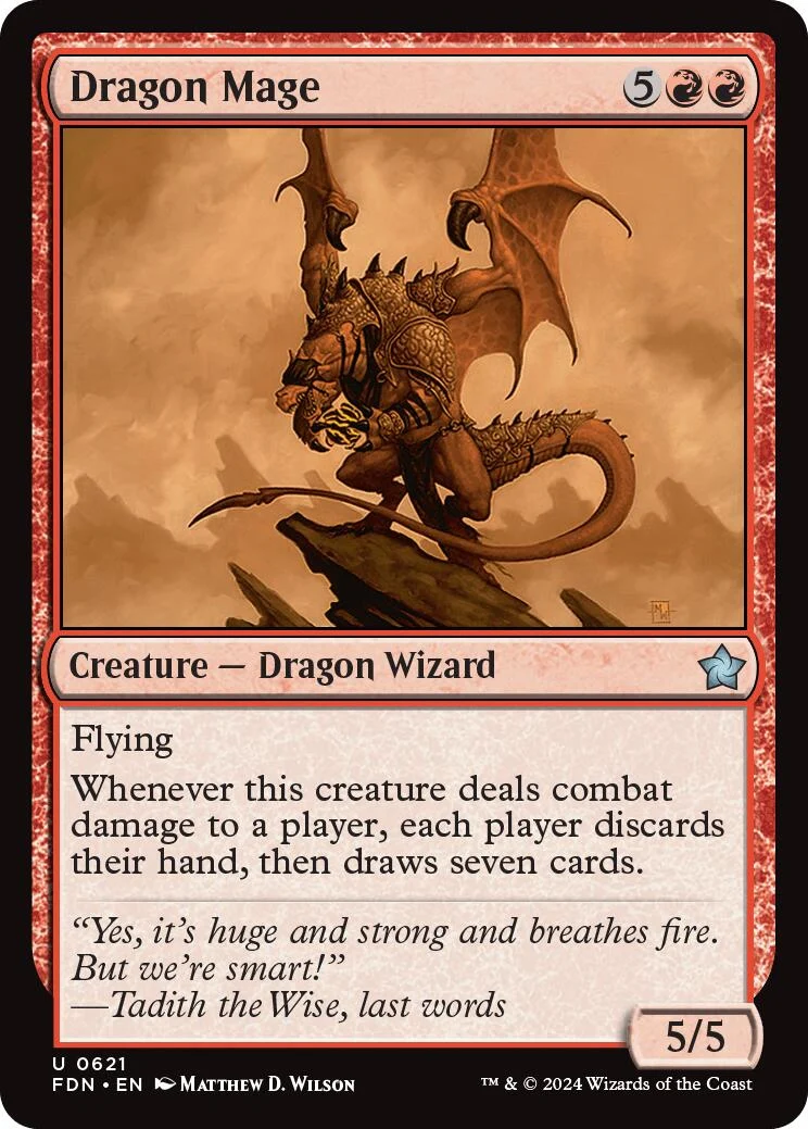 Dragon Mage (621) (Foundations)