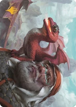 Dragon Whelp Art Card (Gold-Stamped Signature) (29)