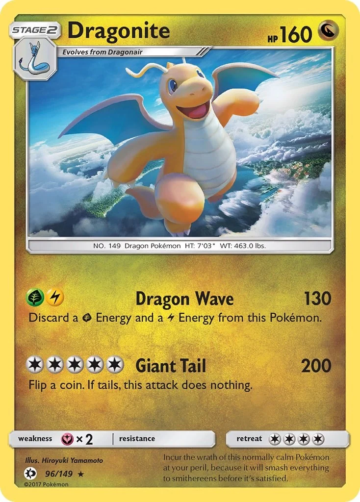 Dragonite (96/149) (SM Base Set)
