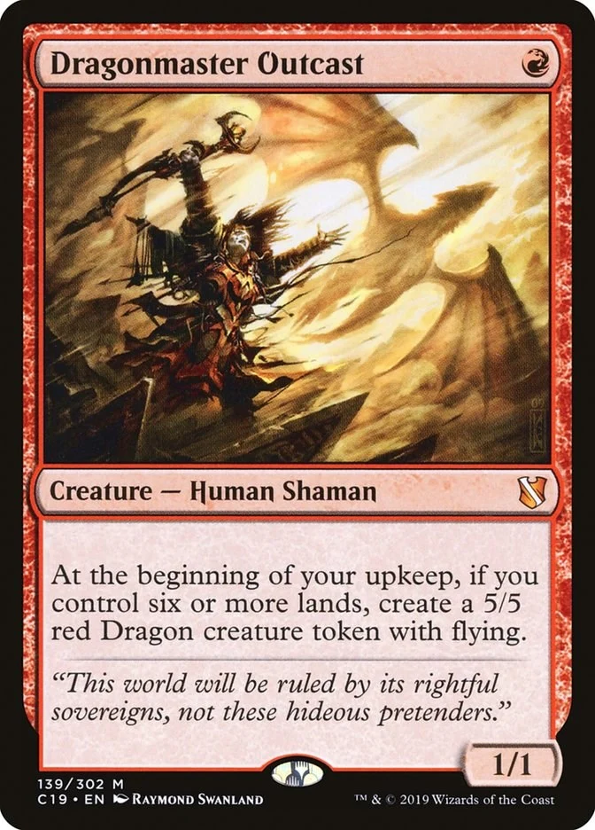 Dragonmaster Outcast (139) (Commander 2019)