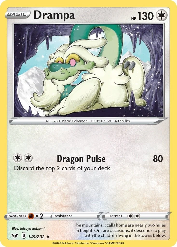 Drampa (149/202) (SWSH01: Sword & Shield Base Set)