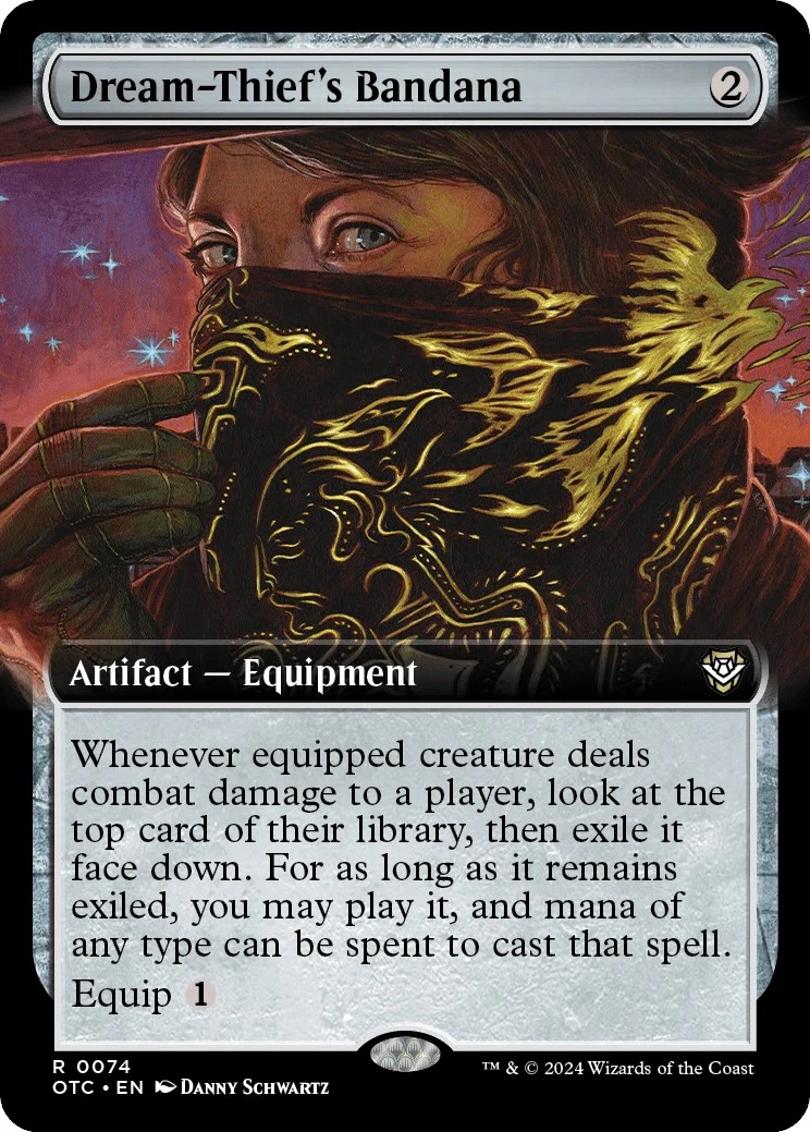 Dream-Thief's Bandana (Extended Art) (74) (Outlaws of Thunder Junction)