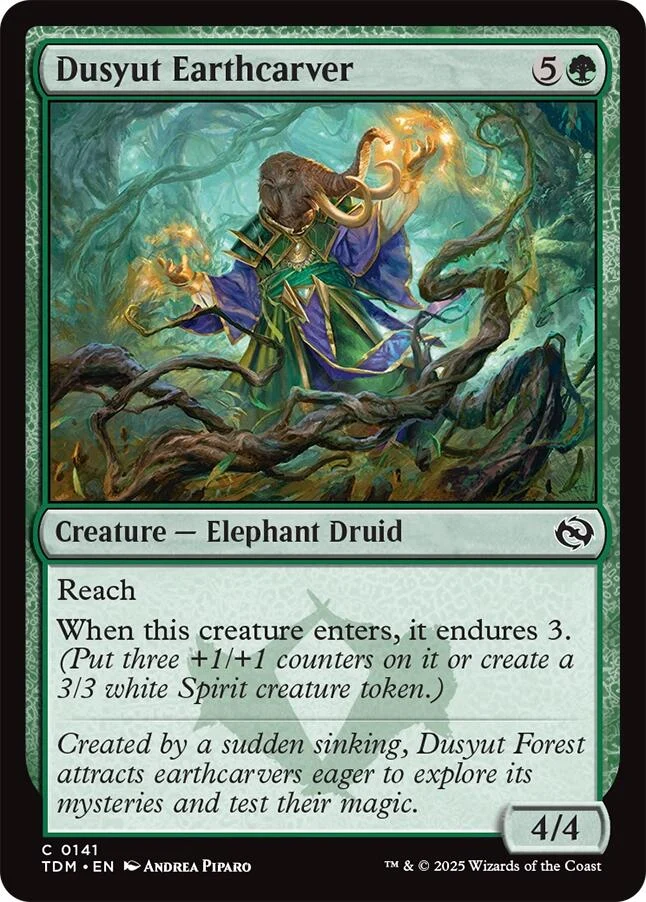 Dusyut Earthcarver (141) (Tarkir: Dragonstorm)